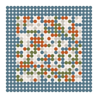 Сonfigurated rug