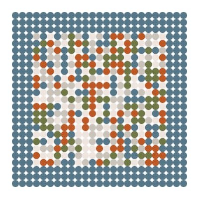 Сonfigurated rug