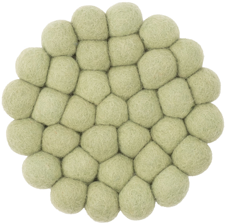 Lasse Muster rund Filzkugel